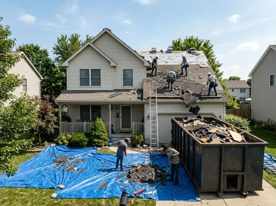 roof-replacement-debris-remova-004 — frequently asked questions, Cheapest Dumpster Rentals in Bellwood, IL